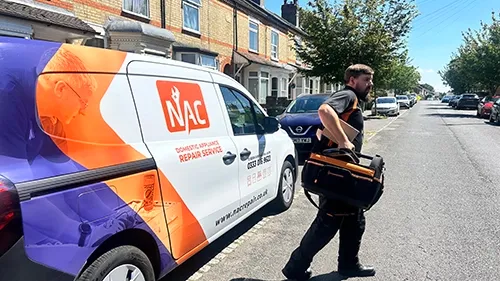 NAC engineer on a call-out near Highgate